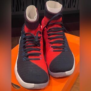 Nike Red and Black Athletic Shoes